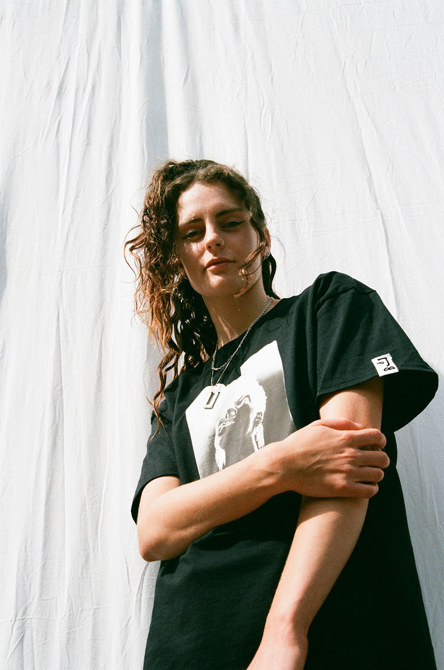 Black tee