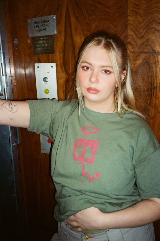 Limited edition olive tee